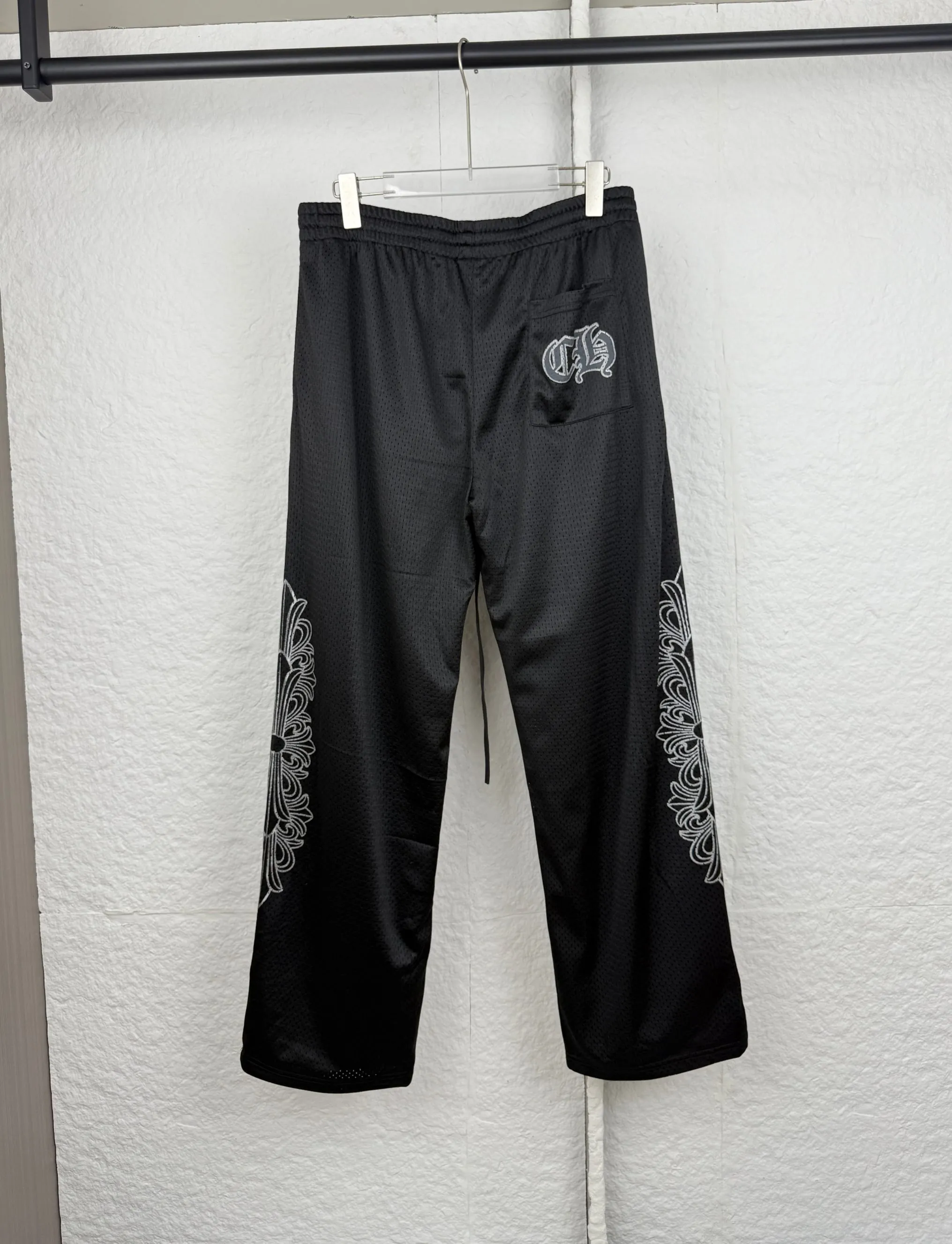 P370 Chrome Hearts Chrome Hearts Hockey Jersey Sanskrit Printed Drawstring Trousers S/M/L